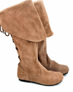 Botas Geoffrey Serraje  Marron