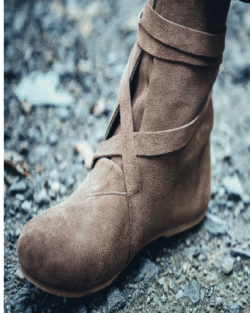 Botas Haithabu-Stiefel «Frode»- Marrón