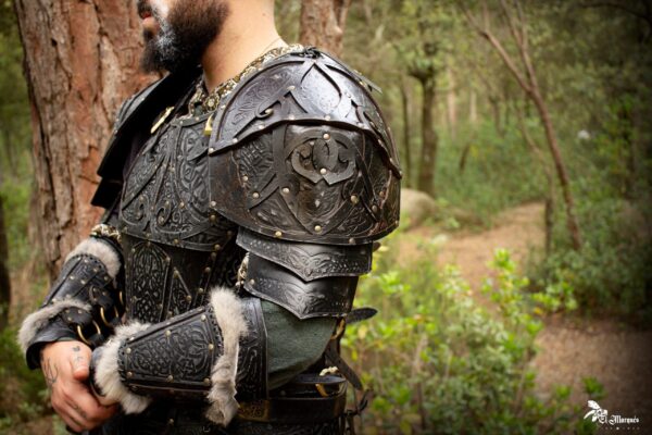 Hombrera «Baldur»  Negro - Imagen 2