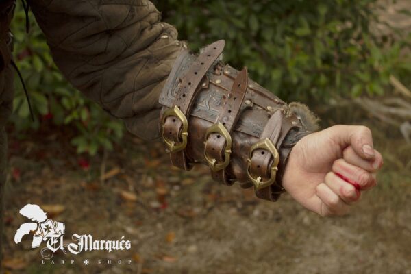 Brazales «Baldur»  Marrón - Imagen 4