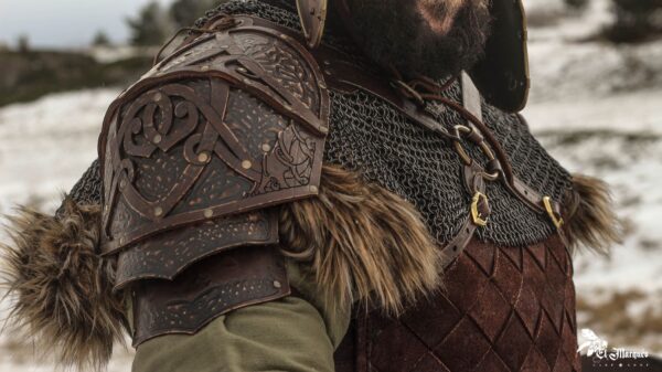 Hombrera «Baldur»  Marrón - Imagen 4