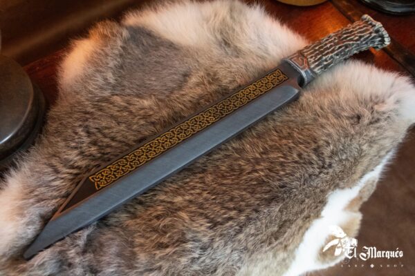 Seax Broken- Hueso - 40cm