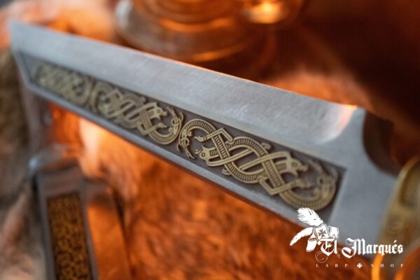 Seax Broken- Hueso - 40cm - Imagen 3