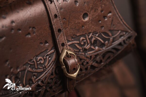 Bolsa de cuero «Baldur»  Marrón - Imagen 2