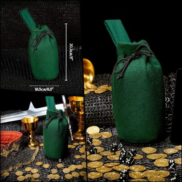 Bolsa de lana Mythrojan  Verde - Imagen 3
