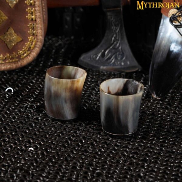 2 Vasos de chupitos Vikingos - Imagen 3