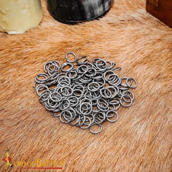 Anillas sueltas de acero dulce redondas 9mm calibre 16