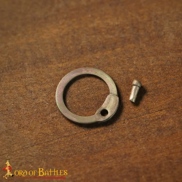 Anillas sueltas de titanio planas con remaches en forma de cúpula 9mm calibre 17 - Imagen 6