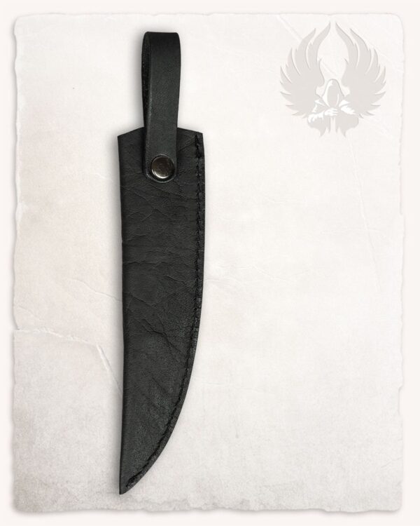 Funda de cuero para cuchillo Anselm  Negro - Imagen 3