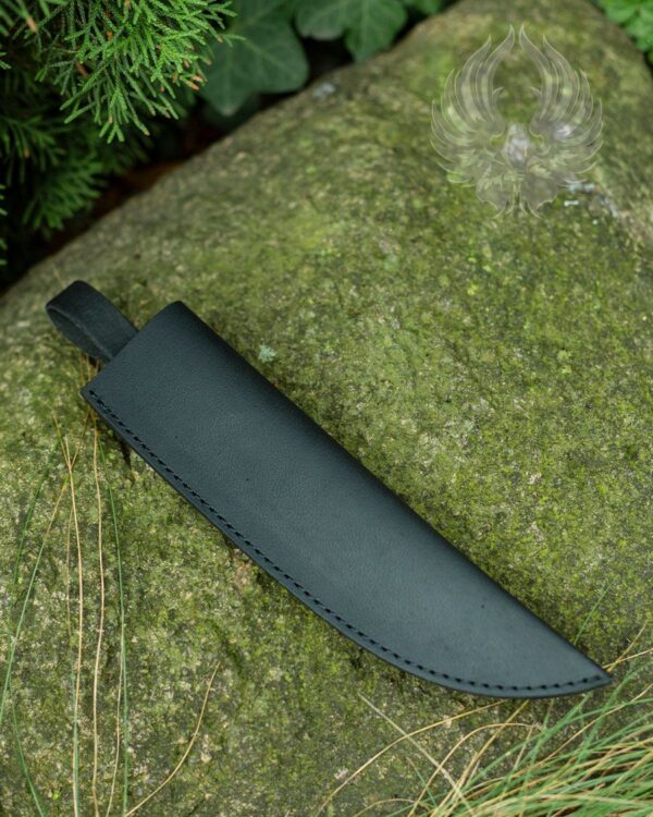 Funda de cuero para cuchillo Anselm  Negro - Imagen 2