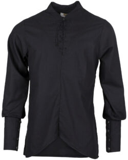 Camisa Arantir de algodón  Negro