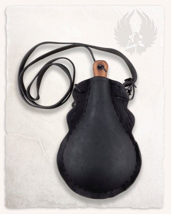 Botella de agua Bothild  Negro