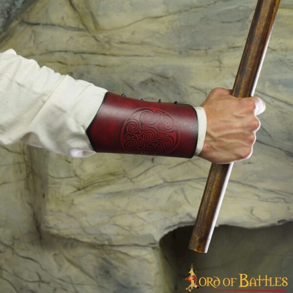 Brazales de cuero celta-Cortos - Imagen 2