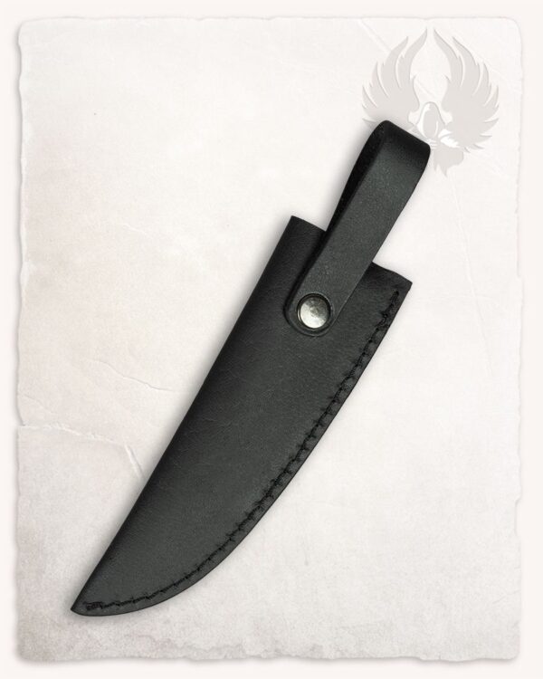 Funda de cuero negro para cuchillo Brid - Imagen 2