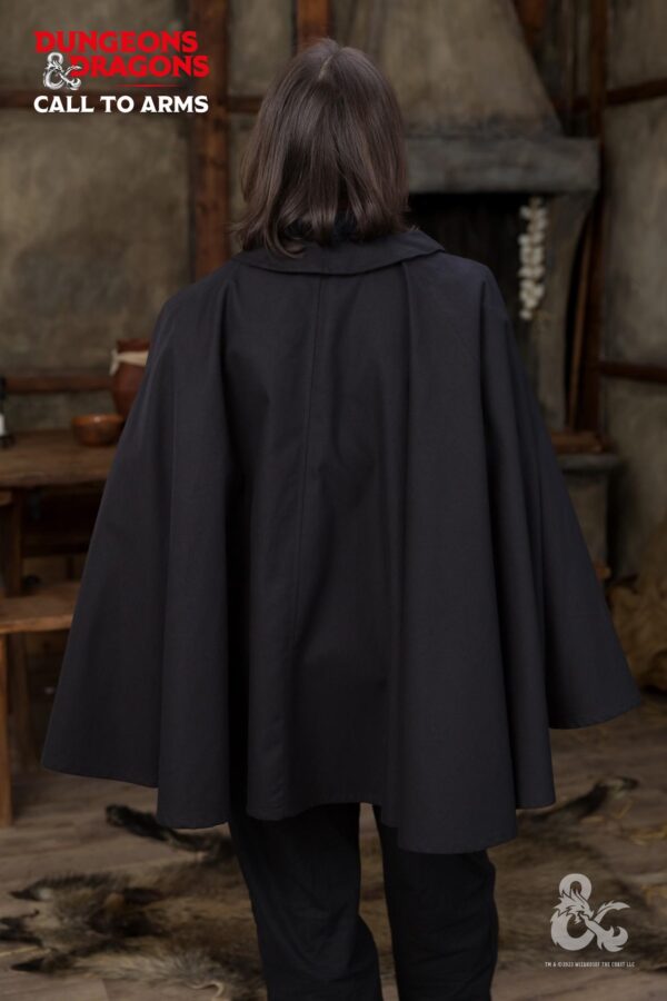 Capa Bardo D&D  Negro - Imagen 2