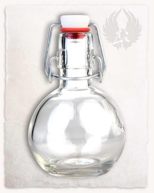Botella 3 Forma Redonda con Tapón 200ml