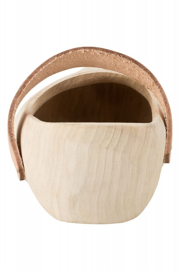 Zapatos medievales de madera con correa - Imagen 2
