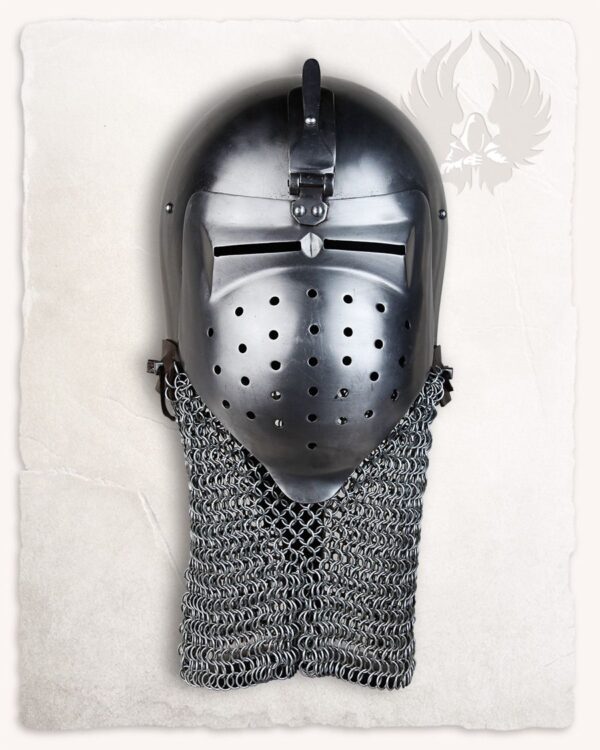 Bascinete Ottokar con Visor