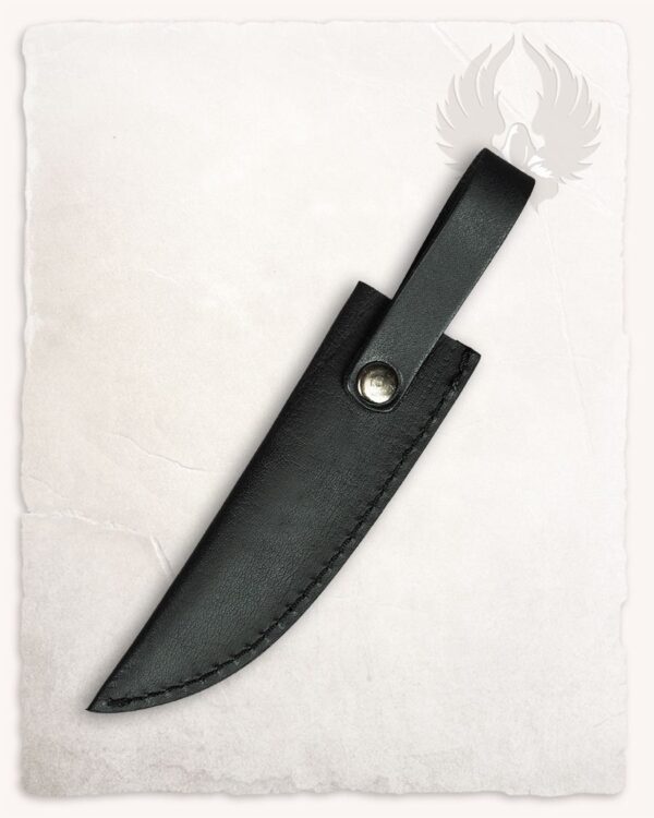 Funda de cuero negro para cuchillo Ram - Imagen 2