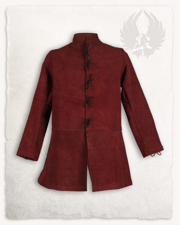 Chaqueta de serraje Tilly - Burdeos (Ed. Limitada)