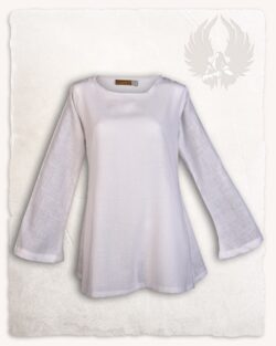 Blusa de lino Valerie  Blanco