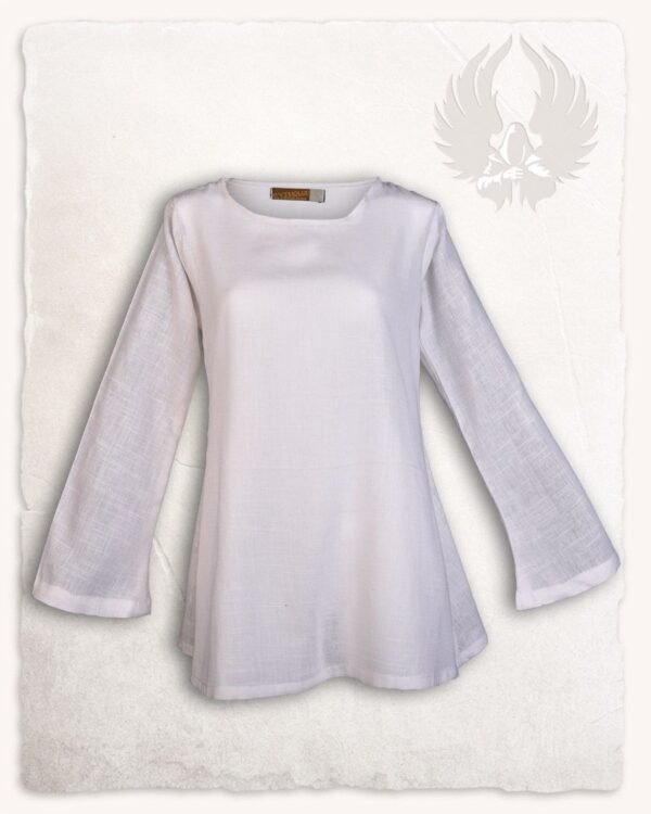 Blusa de lino Valerie  Blanco