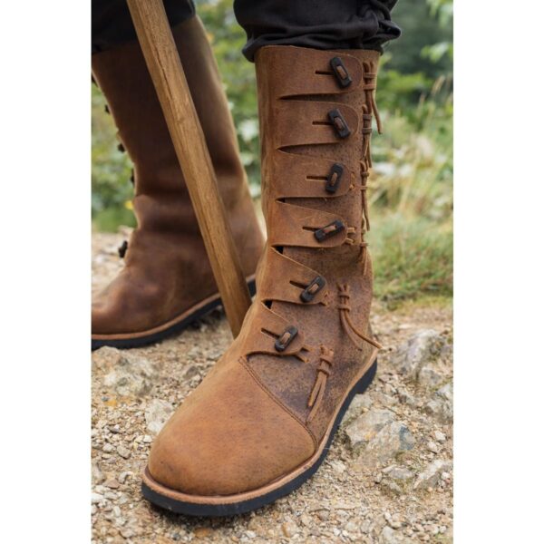 Botas vikingas «Odin» Marrón