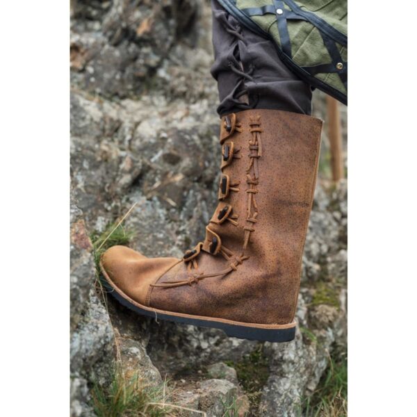 Botas vikingas «Odin» Marrón - Imagen 3