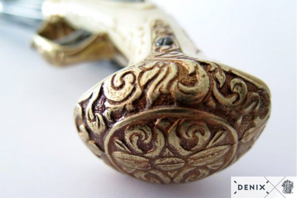 Pistola de 4 cañones Turner  Plata - Imagen 4