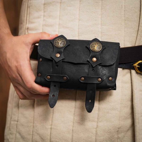 Bolso de cinturón «Adventurer of the North»  Negro