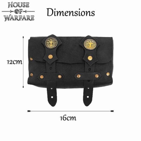 Bolso de cinturón «Adventurer of the North»  Negro - Imagen 2