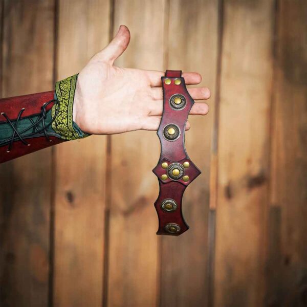 Tiara de cuero auténtico Fantasía Principesca - Imagen 3