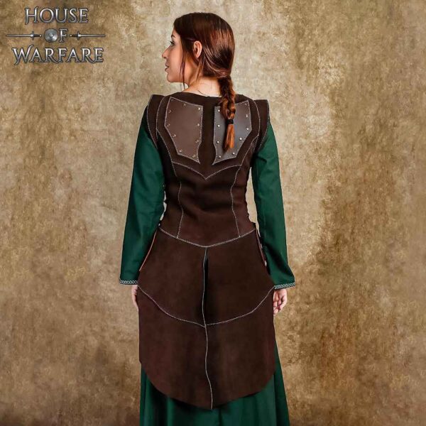 Chaqueta de piel auténtica The Adventuring Archer - Imagen 2