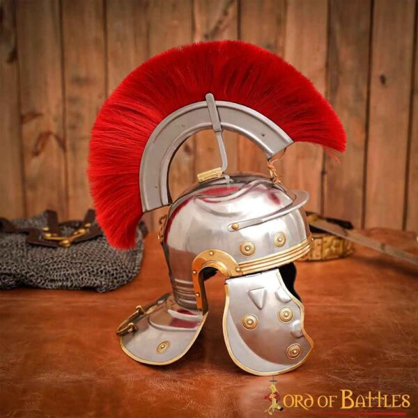 Casco de acero de Legionario Romano - Imagen 2