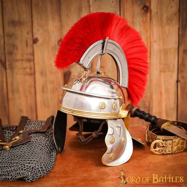 Casco de acero de Legionario Romano