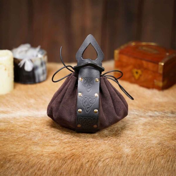 Bolso de cinturón Nudo Celta  Marrón
