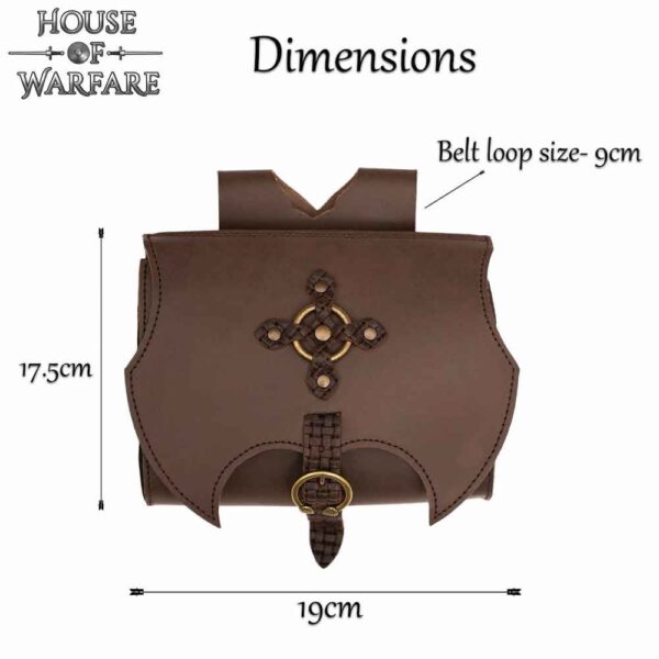 Bolso de cinturón Fantasy  Marrón - Imagen 4