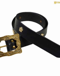 Cinturon «The venturing Pirate»- Negro- 150cm