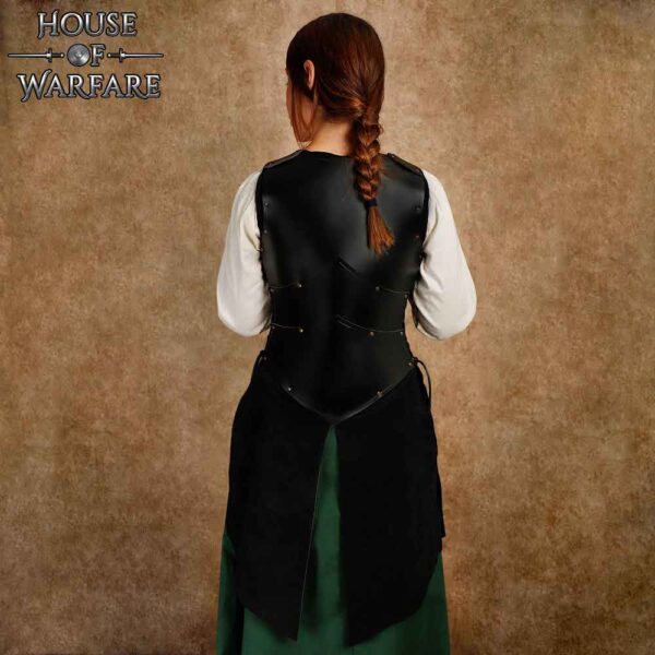 Chaqueta de piel Arquera Élfica - Imagen 4