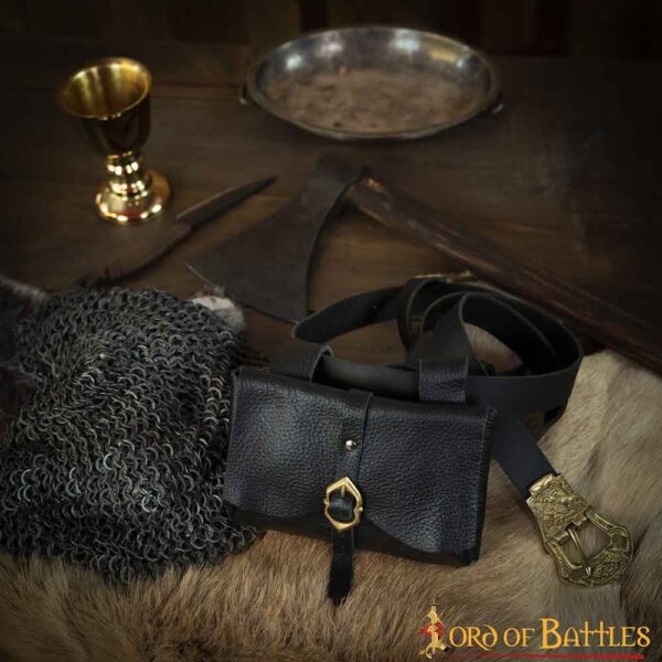 Bolso riñonera de cuero «The Messenger» - Imagen 6