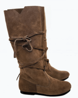 Botas LC 019 de serraje  Marrón
