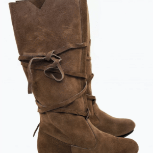 Botas LC 019 de serraje  Marrón