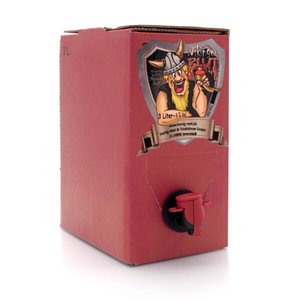 Caja Hidromiel Sangre Vikinga 3L