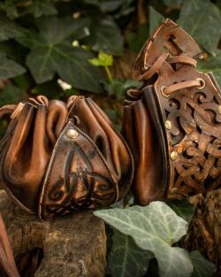 2 Bolsa Vikinga  Marrón