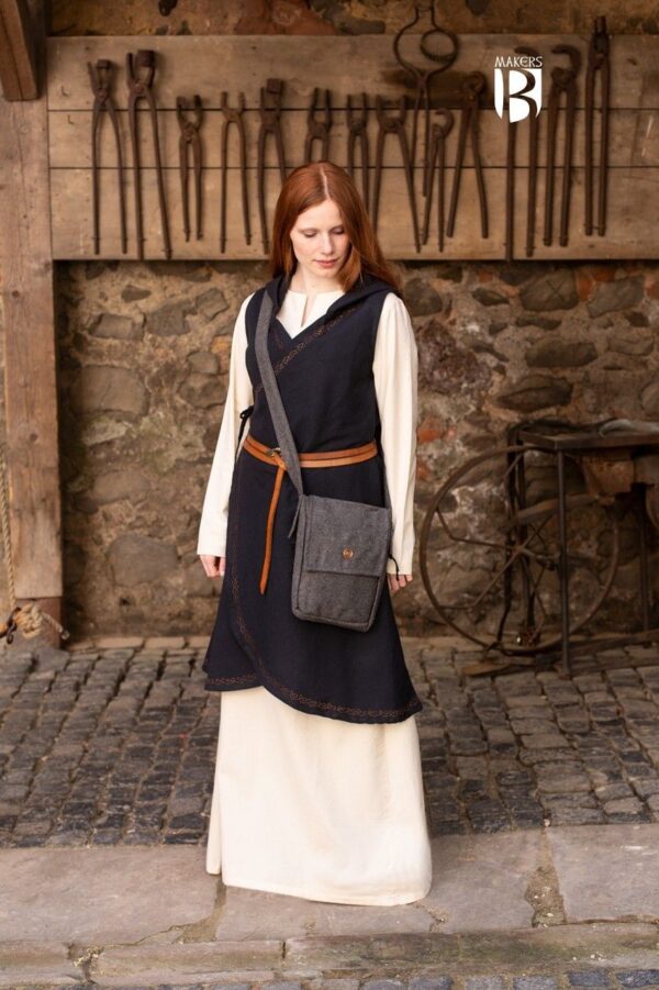 Bolso de lana Juna  Gris - Imagen 3