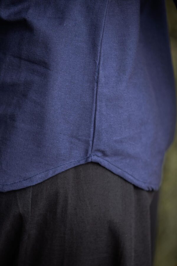 Blusa medieval «Tilda»  Azul - Imagen 6
