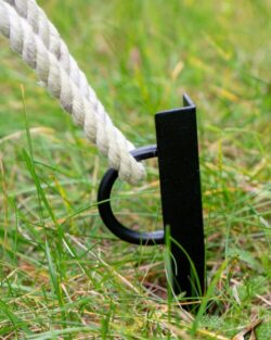 Piqueta de tienda «A» en V