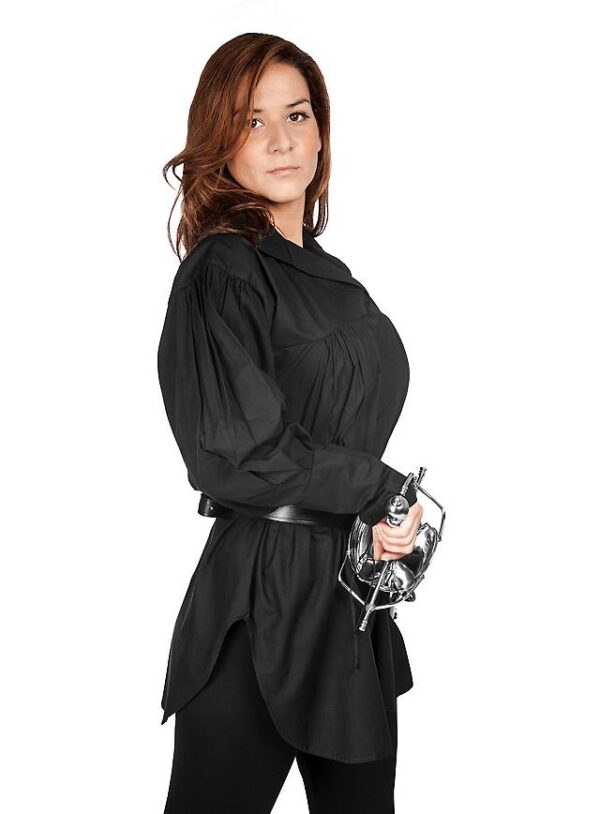 Camisa Bernadette  Negro - Imagen 2