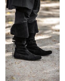 Botas Geoffrey Serraje  Negro