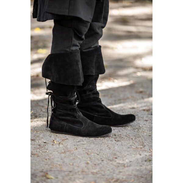 Botas Geoffrey Serraje  Negro